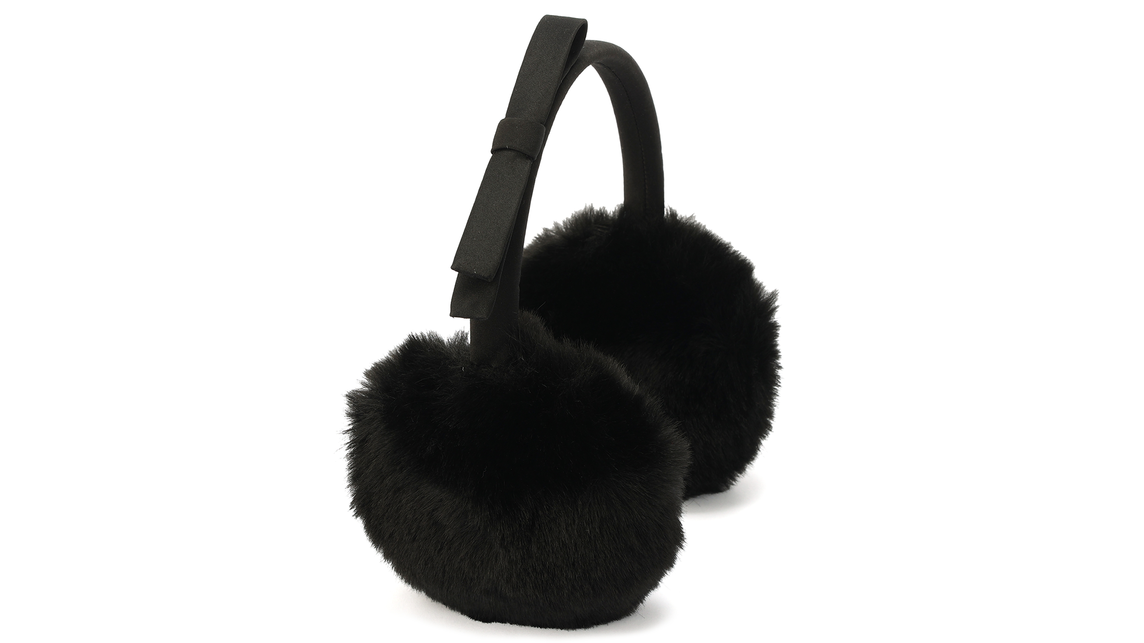 kate spade new york Adjustable Satin Bow Earmuffs