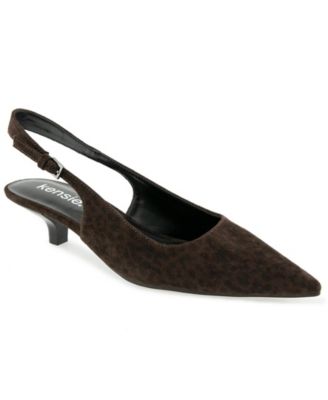 Women's Jace Kitten Heel Sling Back Pump