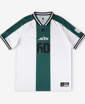 Men's White New York Jets Football x Football V-Neck Fan Jersey