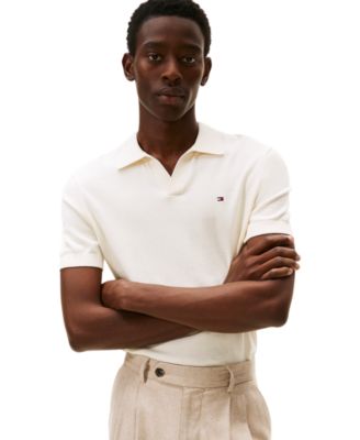 Men's Essential Short-Sleeve Cotton Polo Sweater
