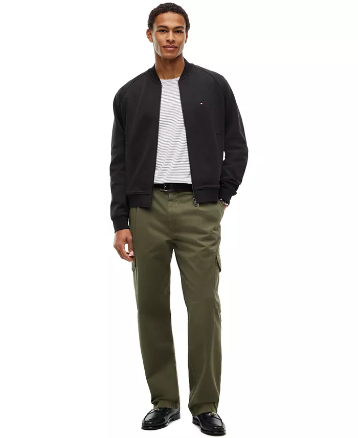 Men's Essential Intechno Full-Zip Knit Bomber Jacket - thumbnail 6