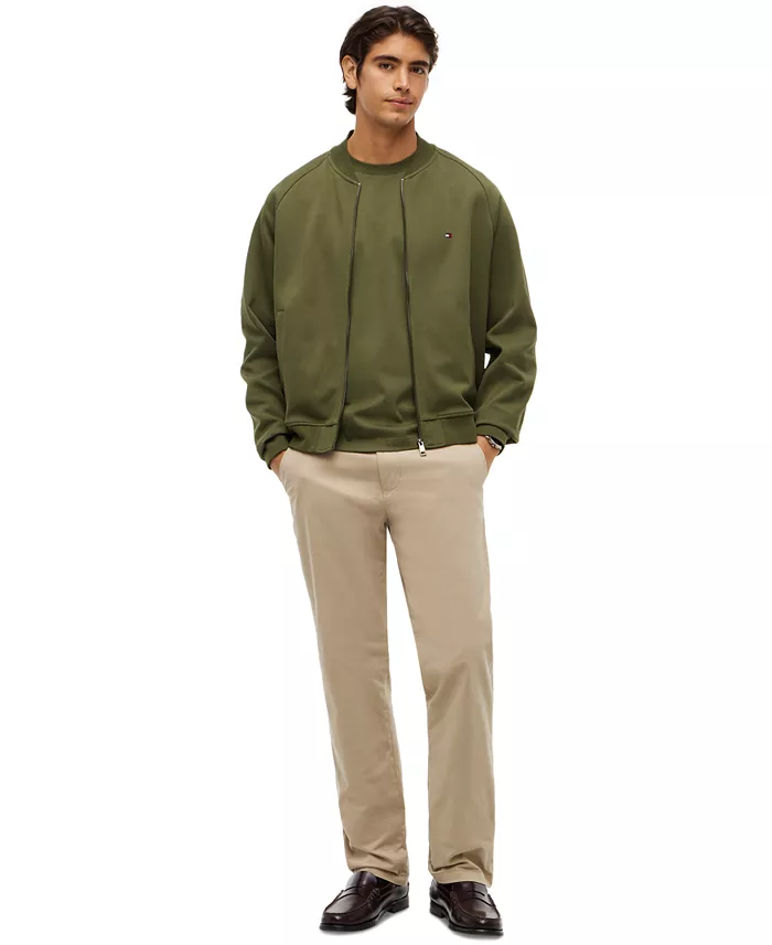 Men's Essential Intechno Full-Zip Knit Bomber Jacket - thumbnail 2