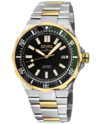 Men's Swiss Made Ticonic Swiss Automatic Two tone Stainless Steel Bracelet Watch