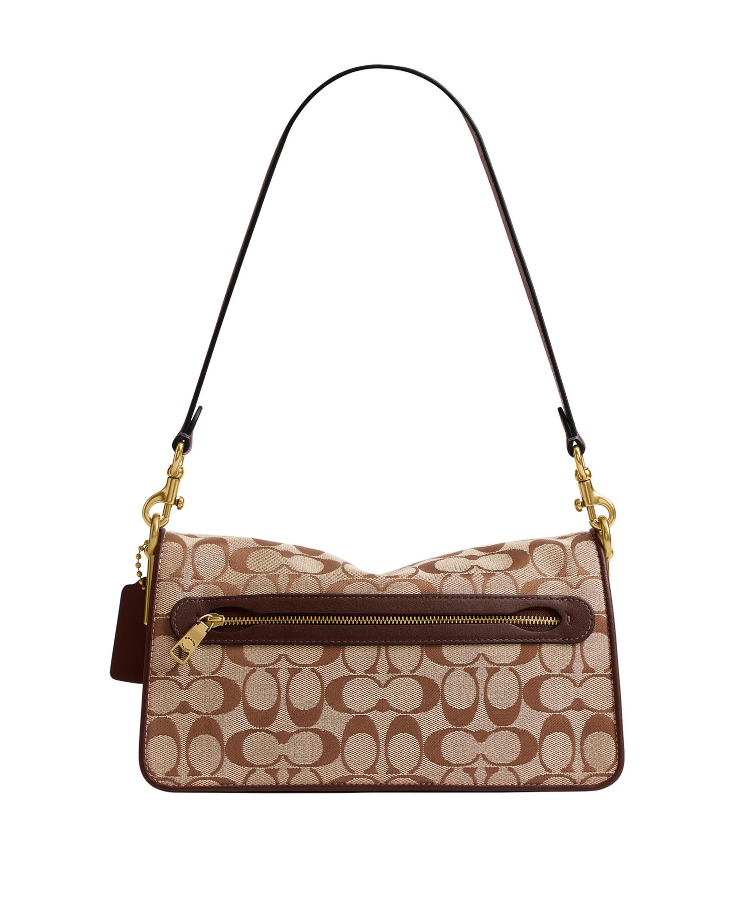 Tabby Medium Soft Signature Jacquard Shoulder Bag 26