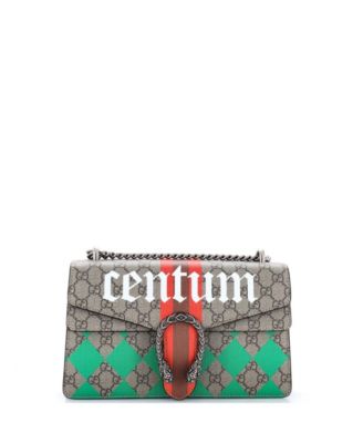 Small Dionysus Bag Printed GG Coated Canvas