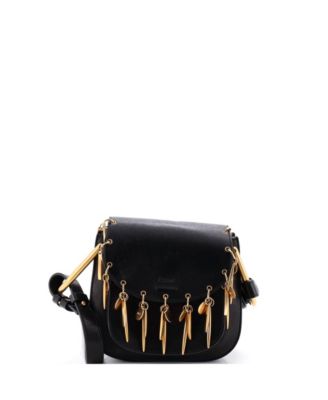 Mini Charm Hudson Bag Leather