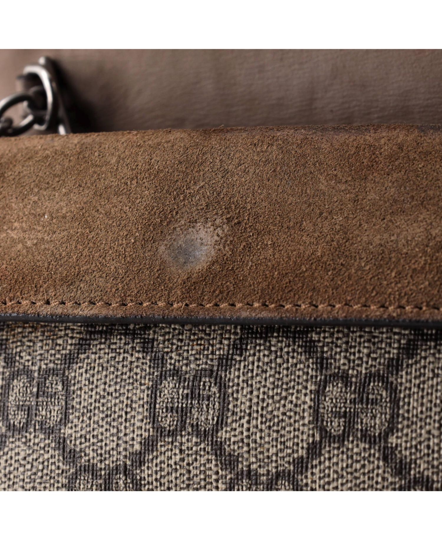 Super Mini Dionysus Bag GG Coated Canvas