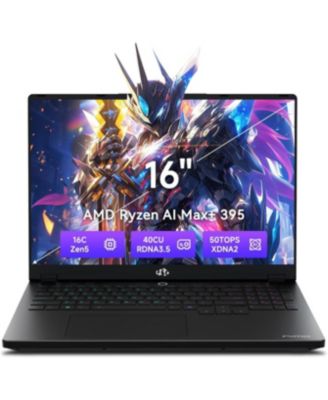 AI Laptop AMD Ryzen AI Max+ 395 16-Core, 5.1GHz 128GB LPDDR5x 2TB SSD Radeon 8060S 40CUs 126 Tops 230W 165HZ WiFi7