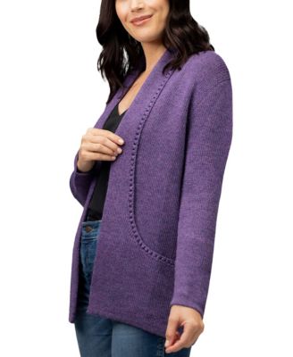 Women's Linda 2 Alpaca-Acrylic Blend Shawl Collar Cardigan
