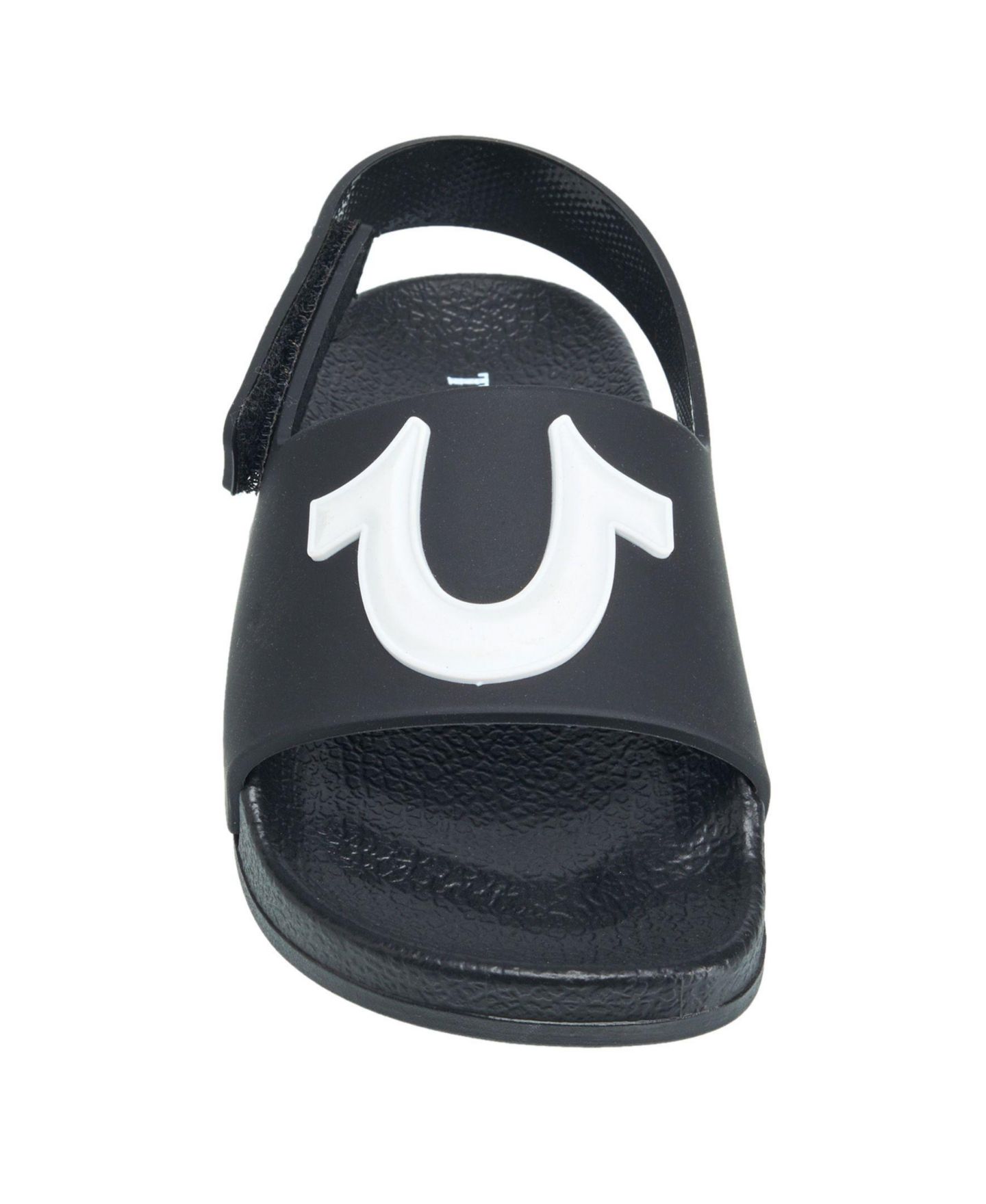 Сандалии True Religion 112 Horseshoe Logo Slide для мальчиков, цвет: Чёрный — фото 4