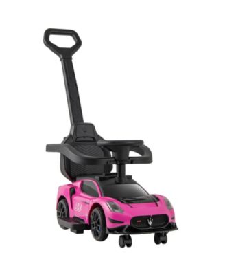 3-in-1 Ride-On Push Sliding Car with Music, 35.5"L x 16"W x 35.5"H, Ages 18-60 Months