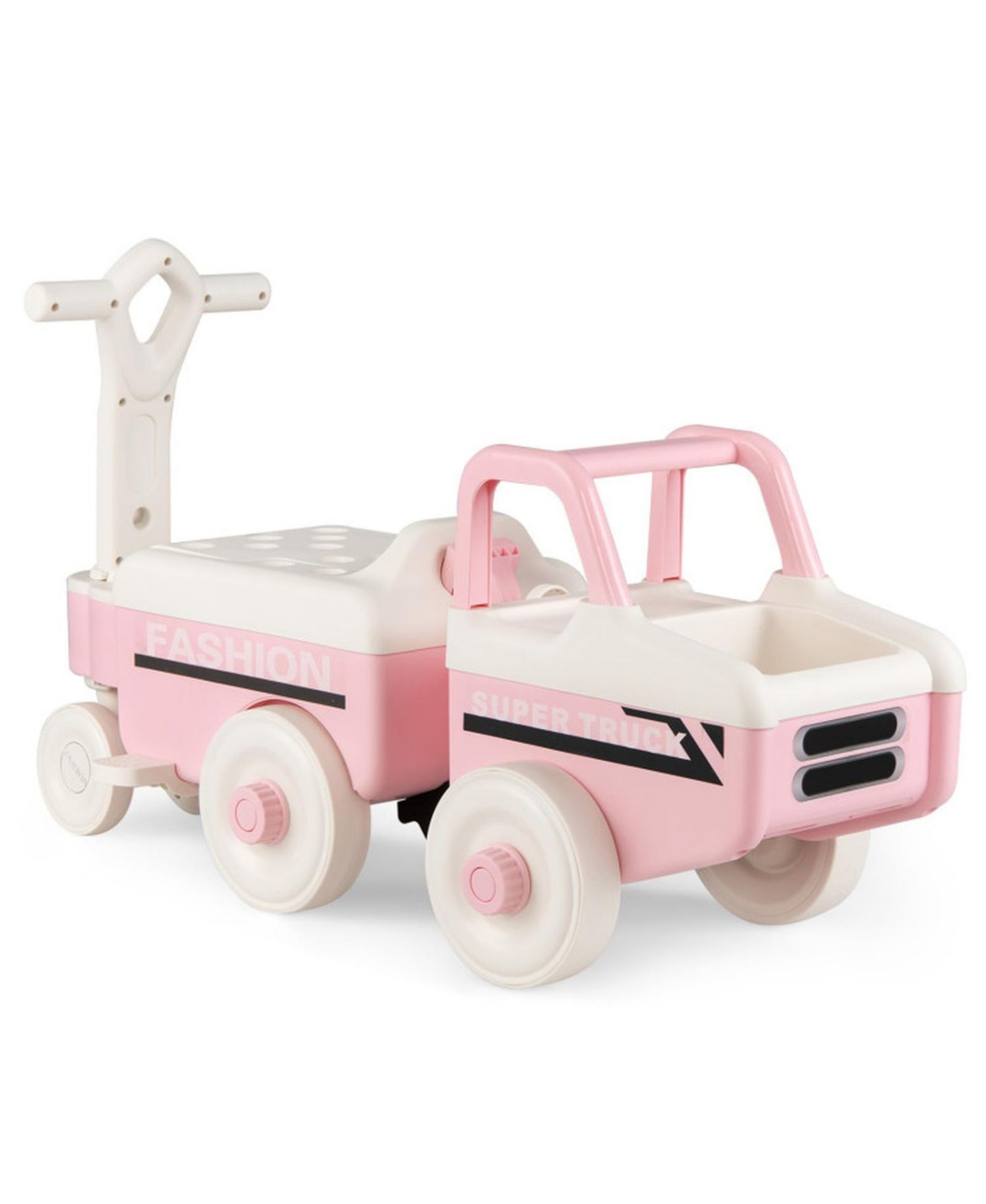 Детская игрушка SUGIFT 4-in-1 Ride On Push Car With Music and Storage, Ages 1.5-5, цвет: Розовый — фото 11