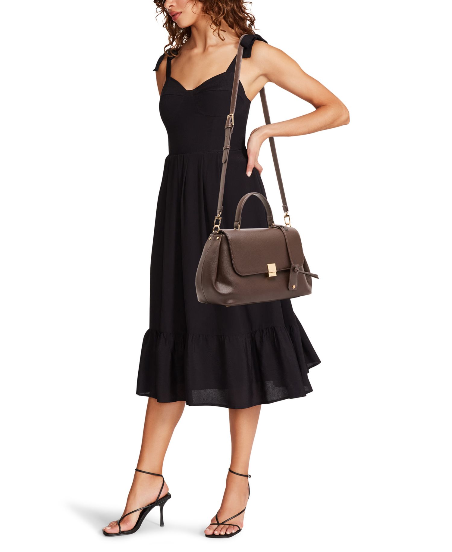 East-West Large Satchel Handbag