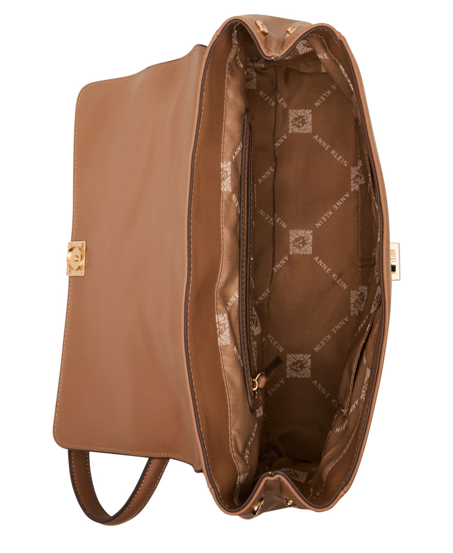 Flap with Scarf Medium Shoulder Handbag