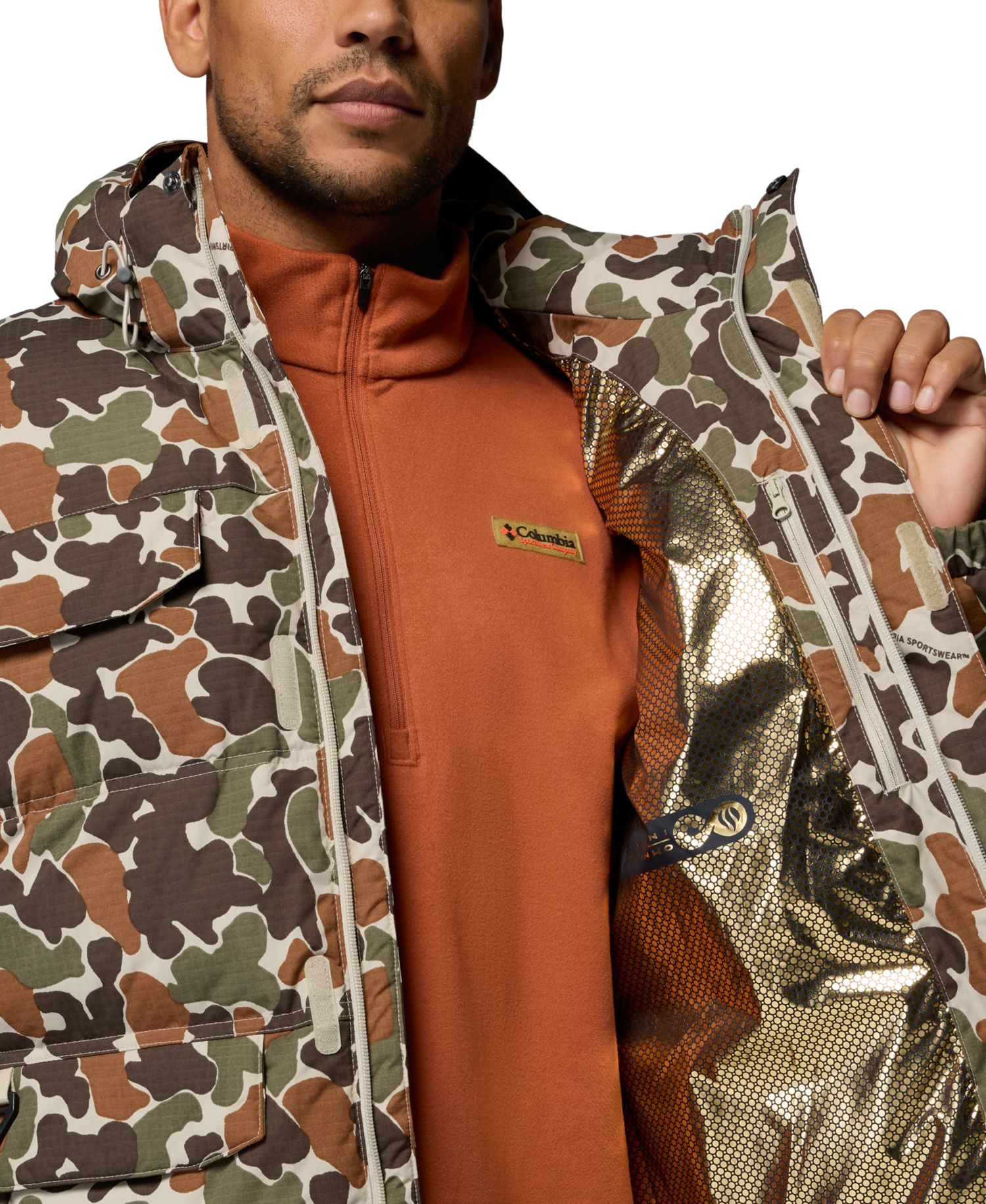 Men's Landroamer Print Puffer Jacket