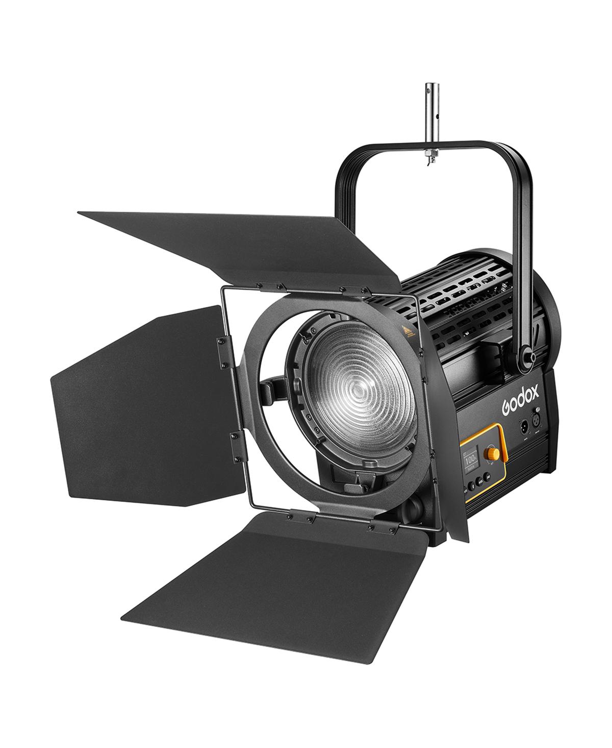 Godox F7-120 120W Bi-Color Fresnel Light, Hang Mount