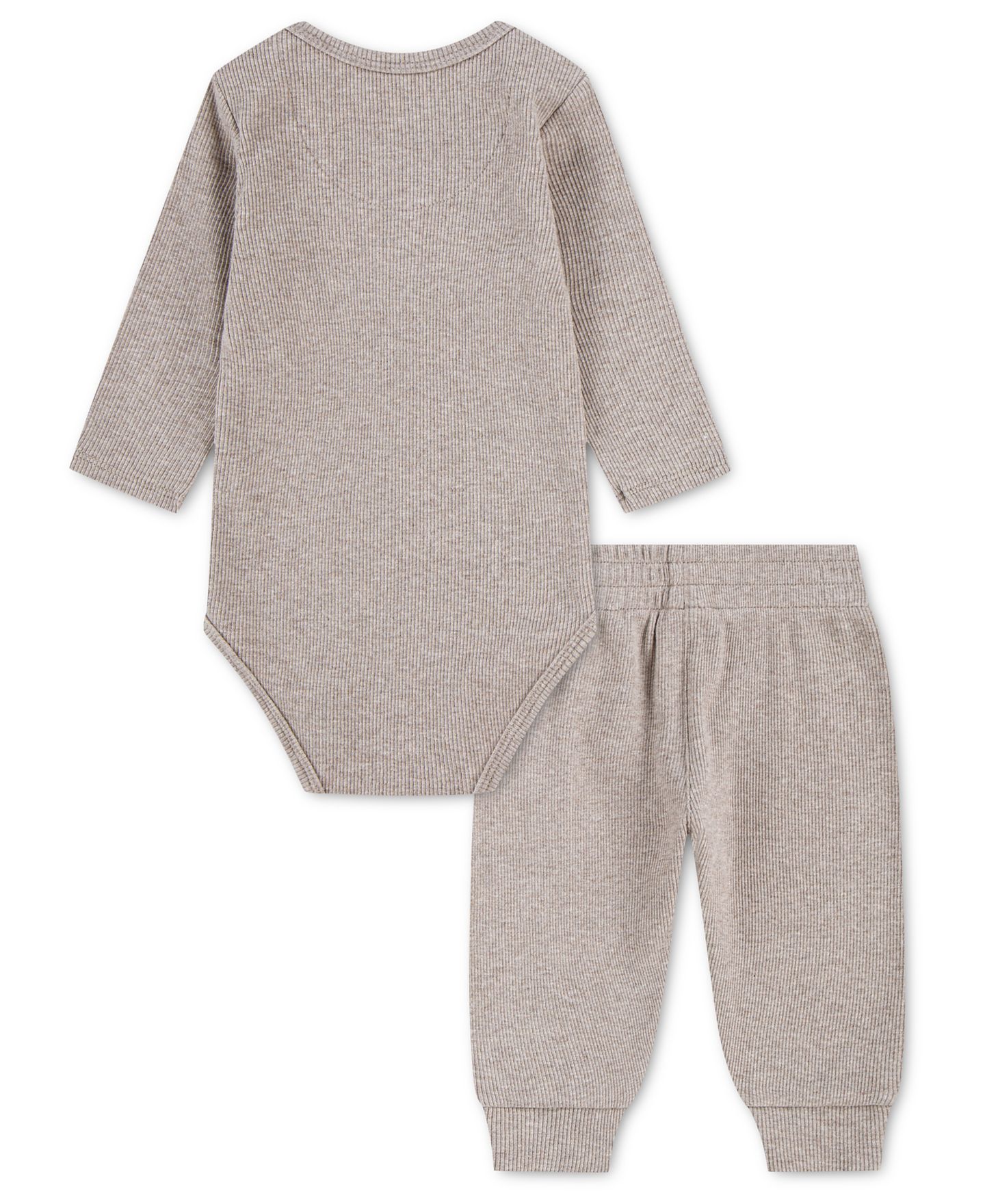 Комплект Nike Readyset Grow Football Long-Sleeve Bodysuit and Pants, 2-Piece Set для мальчиков-малышей, цвет: Норковый коричневый меланжевый — фото 2