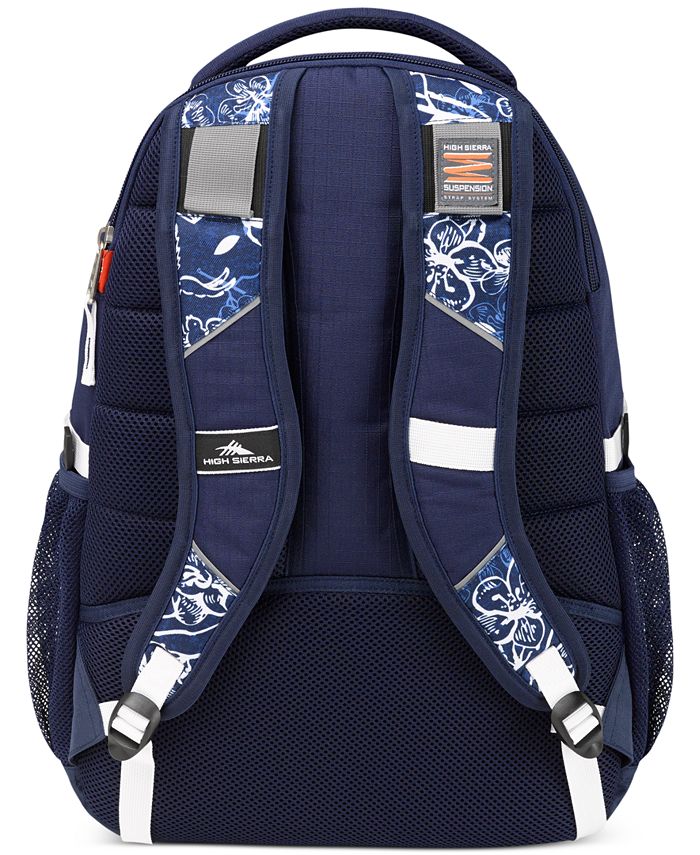 High Sierra Swerve Backpack in True Navy Enchanted Macy's