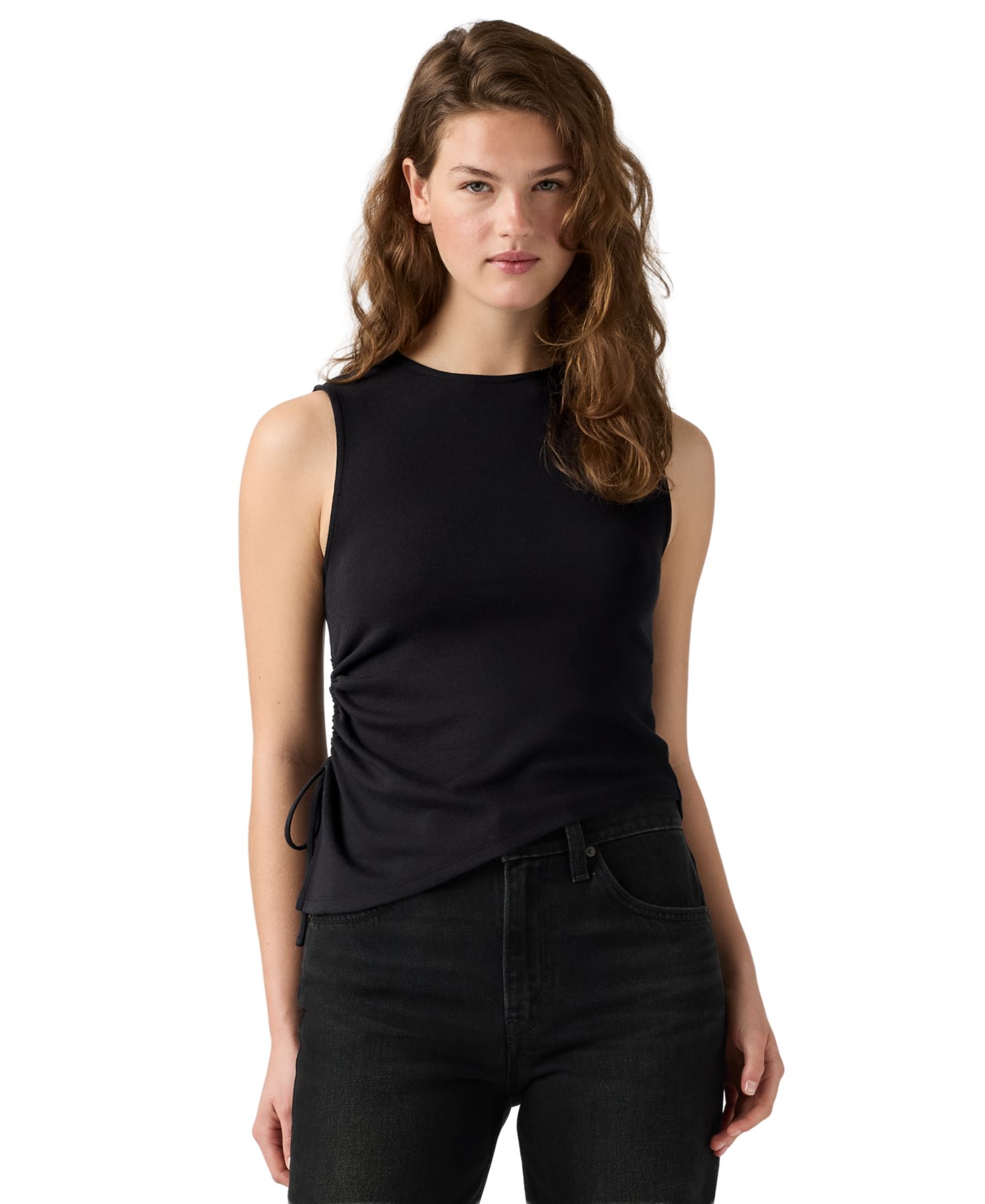 Women's Alila Asymmetrical Ribbed-Knit Tank Top