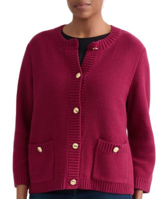 Petite Pocket Detail Cardigan