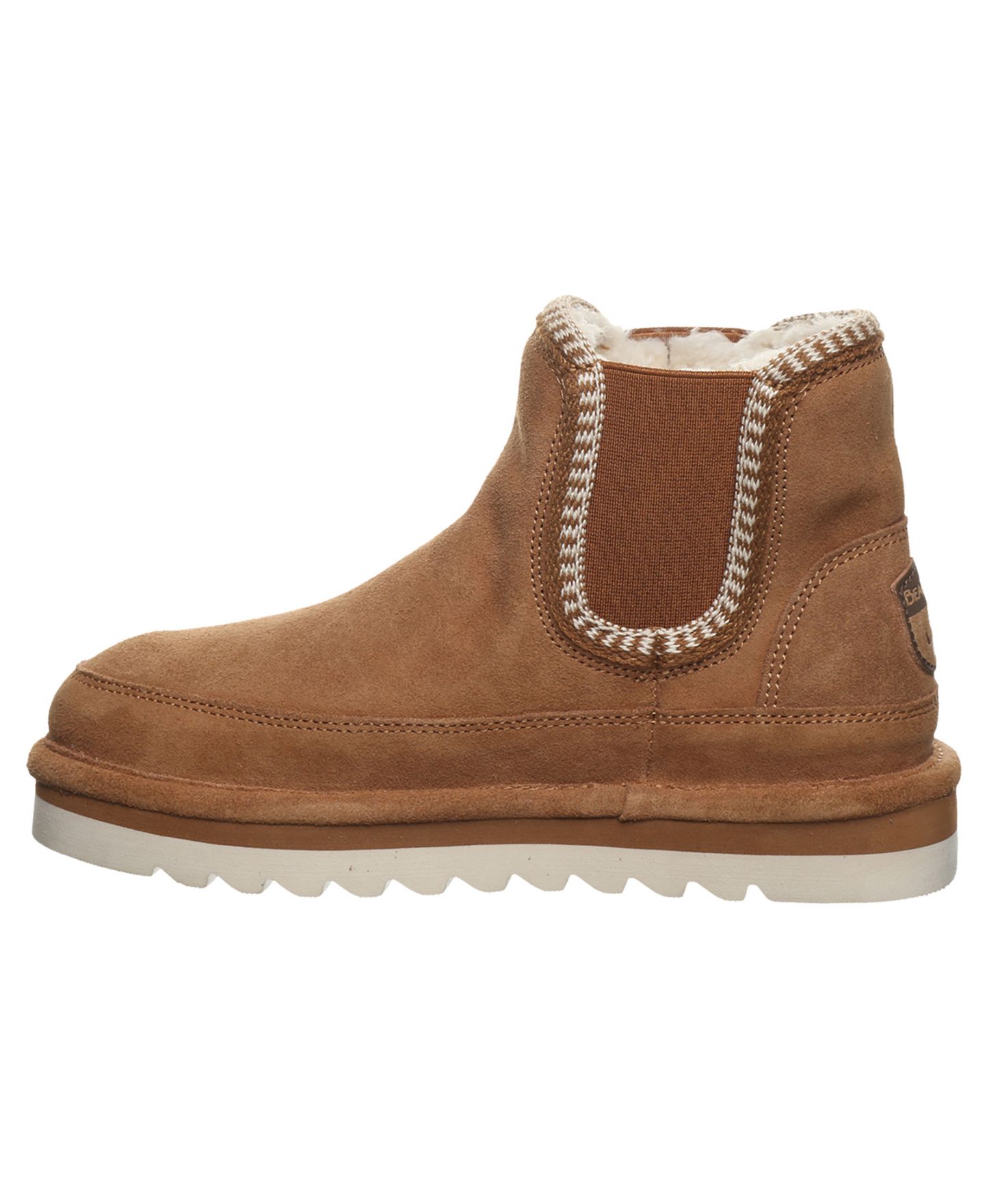 Женские ботинки BEARPAW Viola Platform Chelsea Slip-On, цвет: Коричный — фото 7
