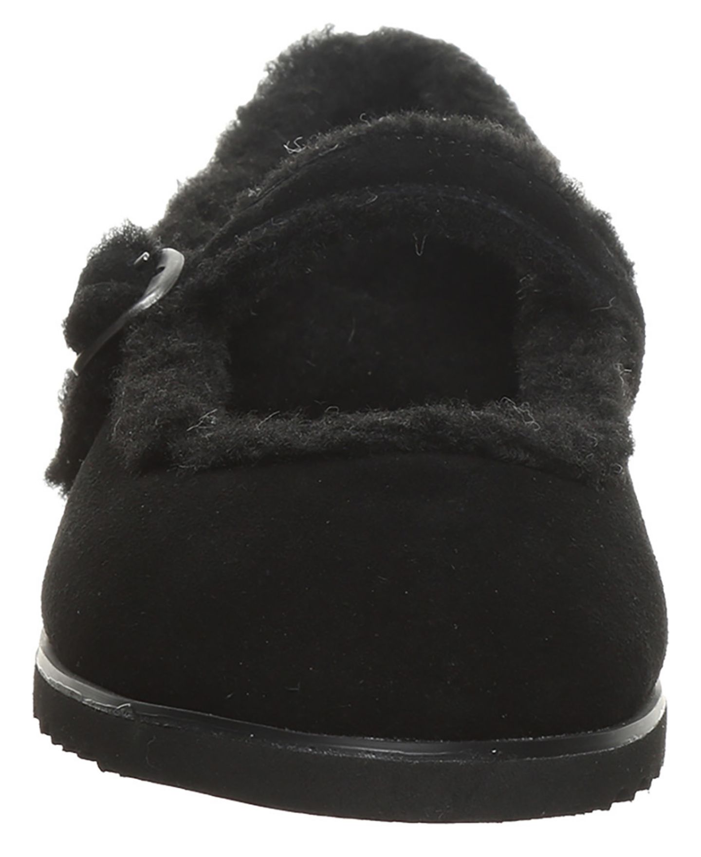 Женские балетки BEARPAW Lou Lou Suede Mary Jane Flats, цвет: Чёрный — фото 6