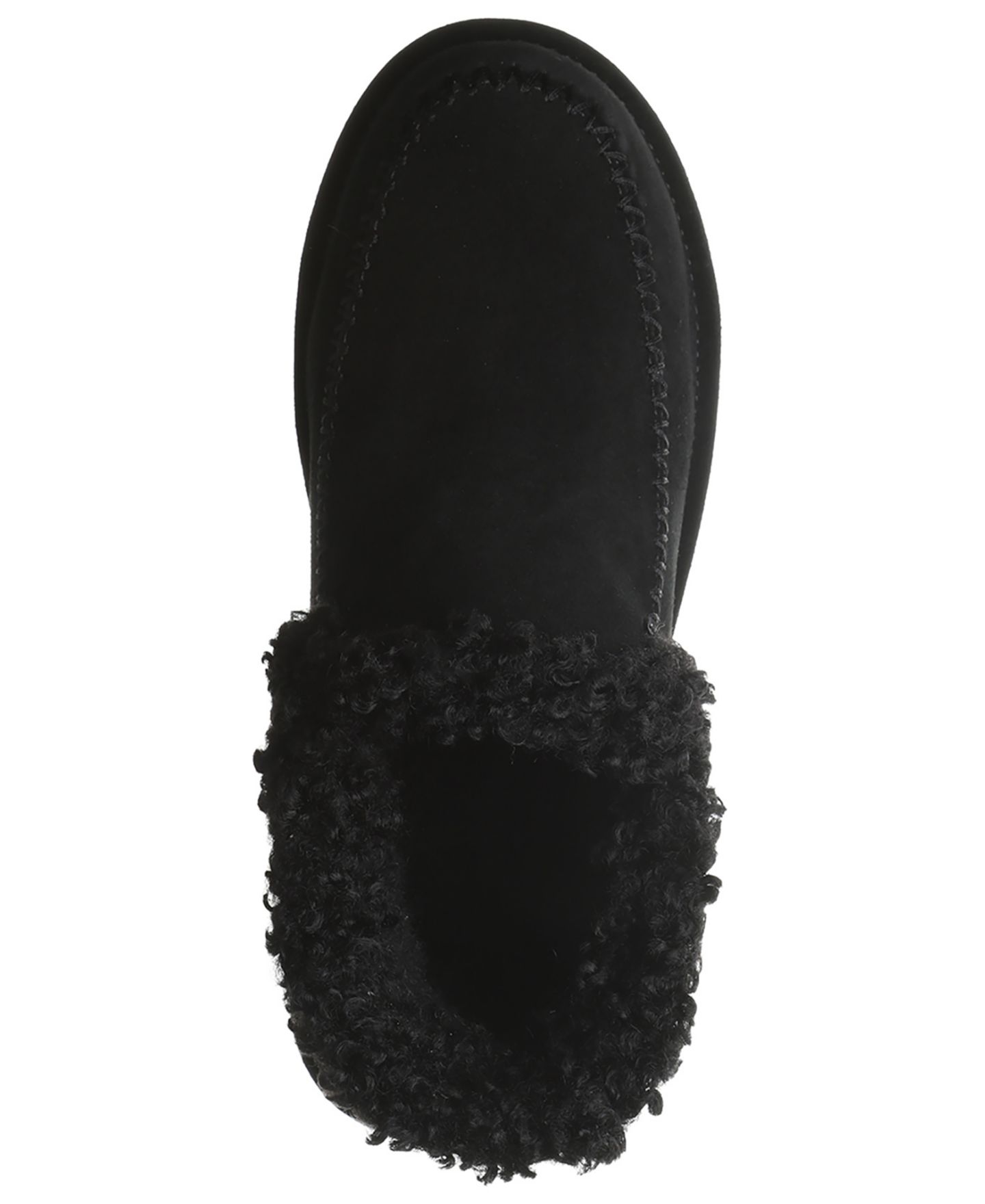 Женские ботинки BEARPAW Maeve Platform Slip-On Booties, цвет: Чёрный — фото 4