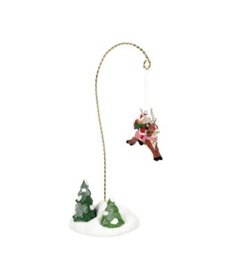 North Pole Village Elfette Testflight Aerial Figurine, Set of 2