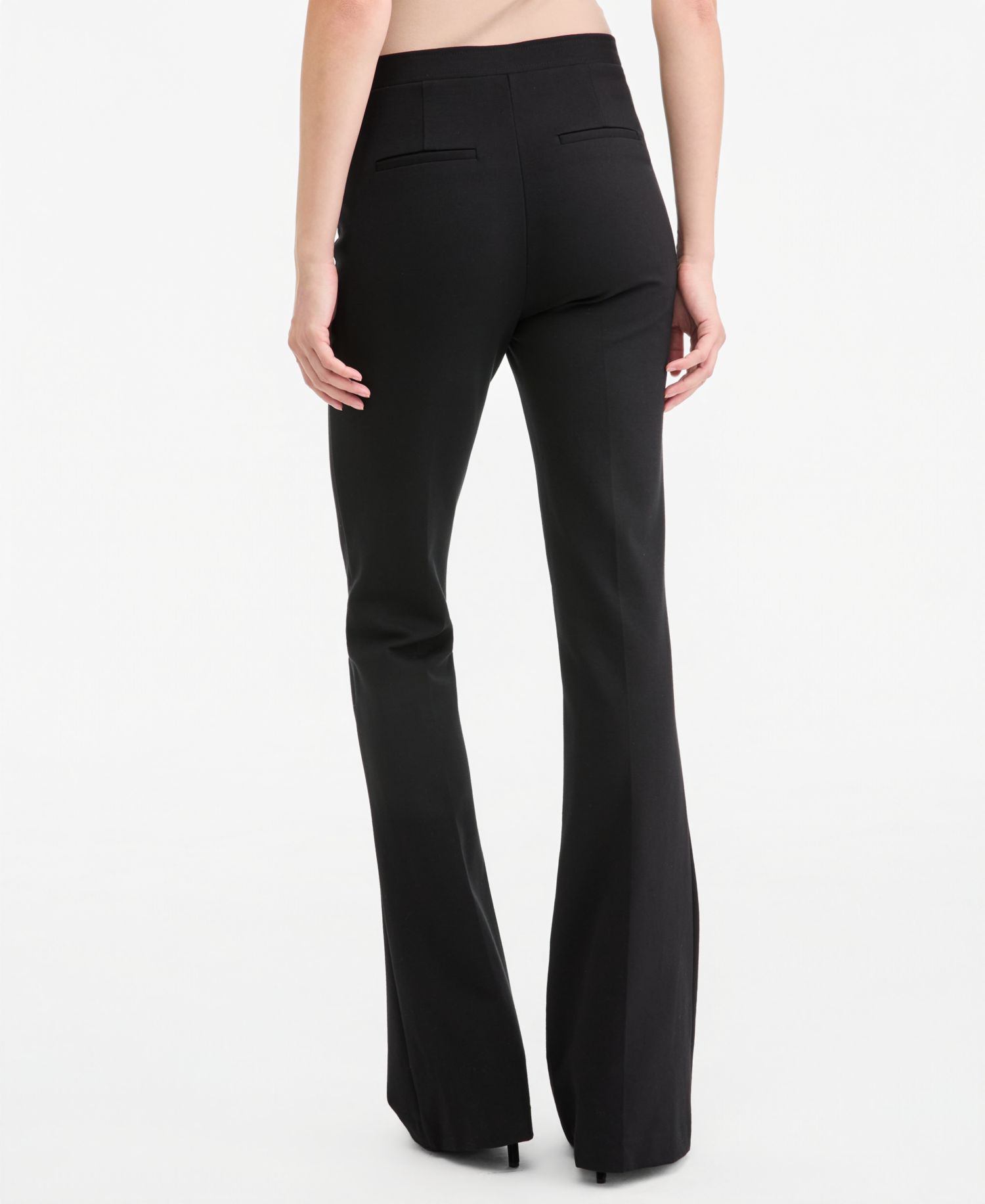 Women's Meghan High-Waisted Flared Pull-On Pants