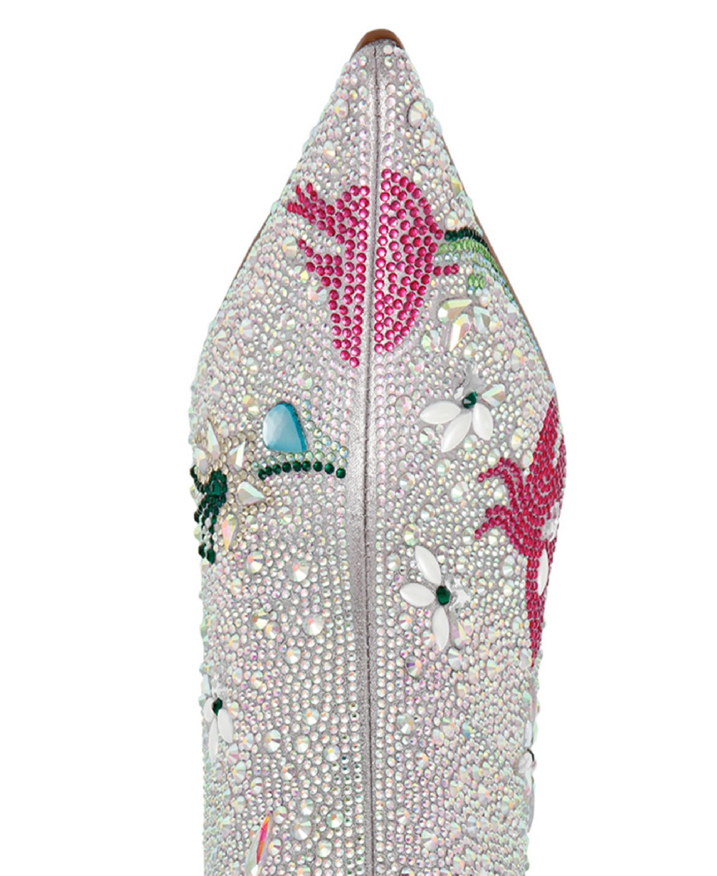 Женские ботинки Betsey Johnson x Paris Hilton Rio Rhinestone Floral Stiletto Dress Boots — фото 4