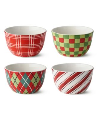 Snowman Delight Ice Cream Bowls, Set of 4