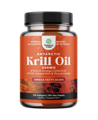 Krill Oil Softgels, Nature's Craft, 120ct