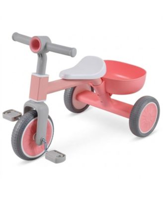 Convertible Limited-Steering Toddler Trike, 66 lb Capacity, Ages 2-4