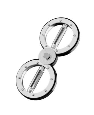 Stainless Steel Double-Ring Speed Arm Exerciser, Multifunctional Upper Body Strength Trainer
