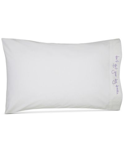 ChatterBox Don't Quit Standard Pillowcase, 200 Thread Count 100% Cotton