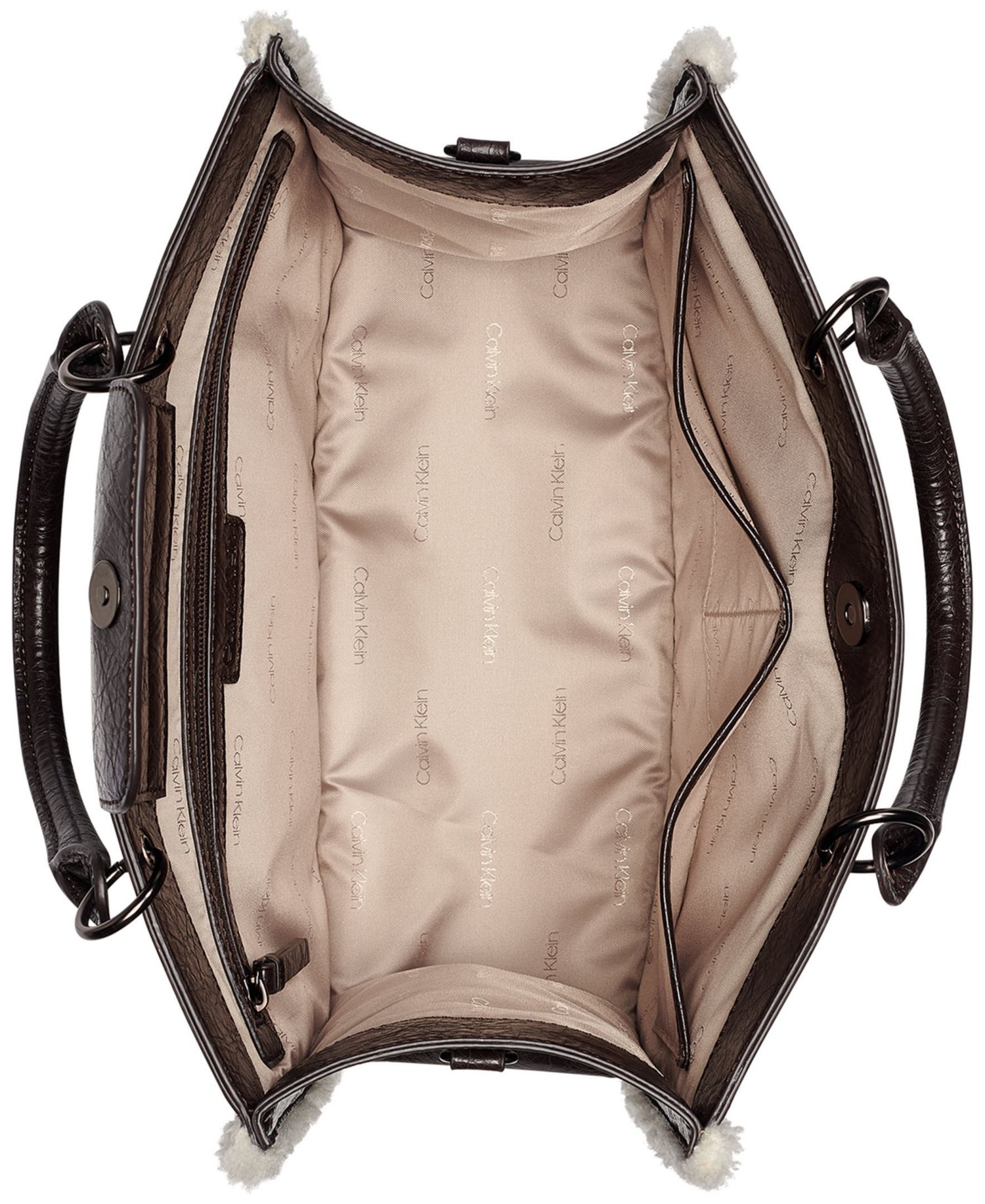 Kieran Medium Sherpa Tote Handbag