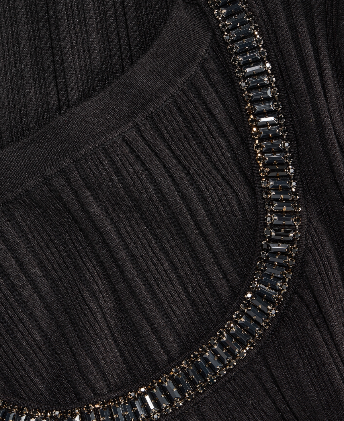 I.n.c. International Concepts Women's Embellished Scoop Neck Ribbed Sweater, Macy's Exclusive