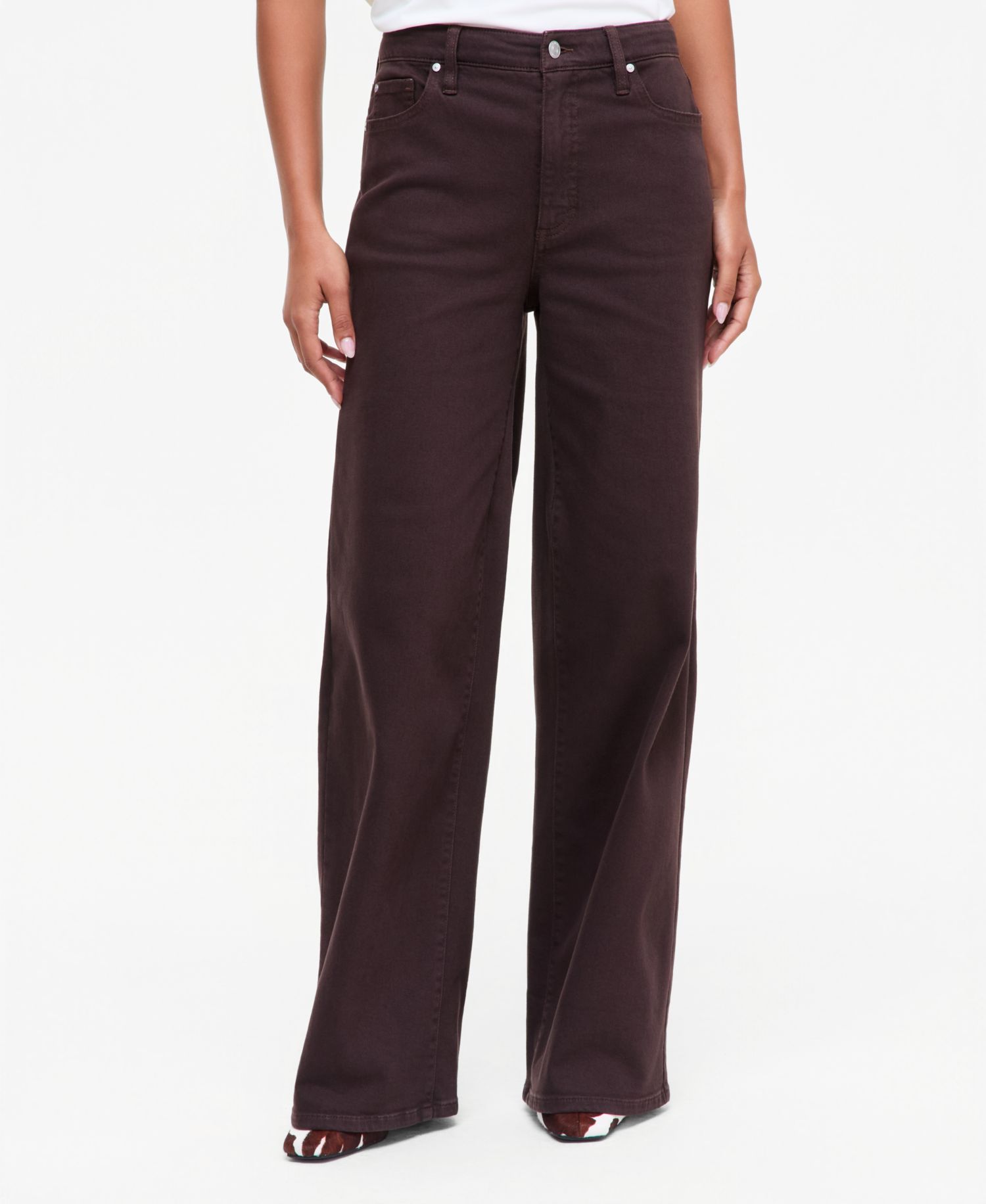Women's High-Rise Wide-Leg Jeans