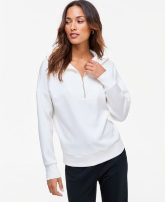 Women's Quarter Zip Long-Sleeve Tunic