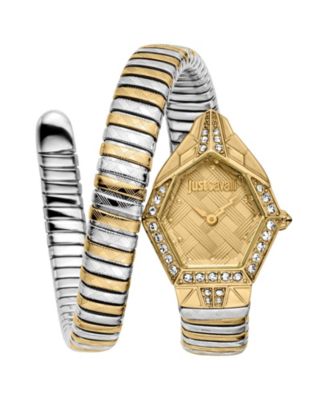 Women's Glam Chic Quartz Stainless Steel Bracelet Watch