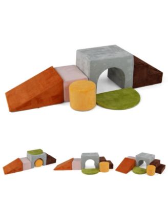 6-Piece Foam Climbing Blocks Set