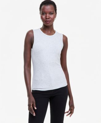 Women's Crystal Embellished Sleeveless Top