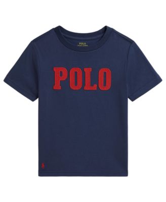 Boys' 2T-7 Logo Cotton Jersey T-Shirt
