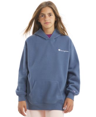 Girls' 4-16 Bow Graphic Hooded Sweatshirt