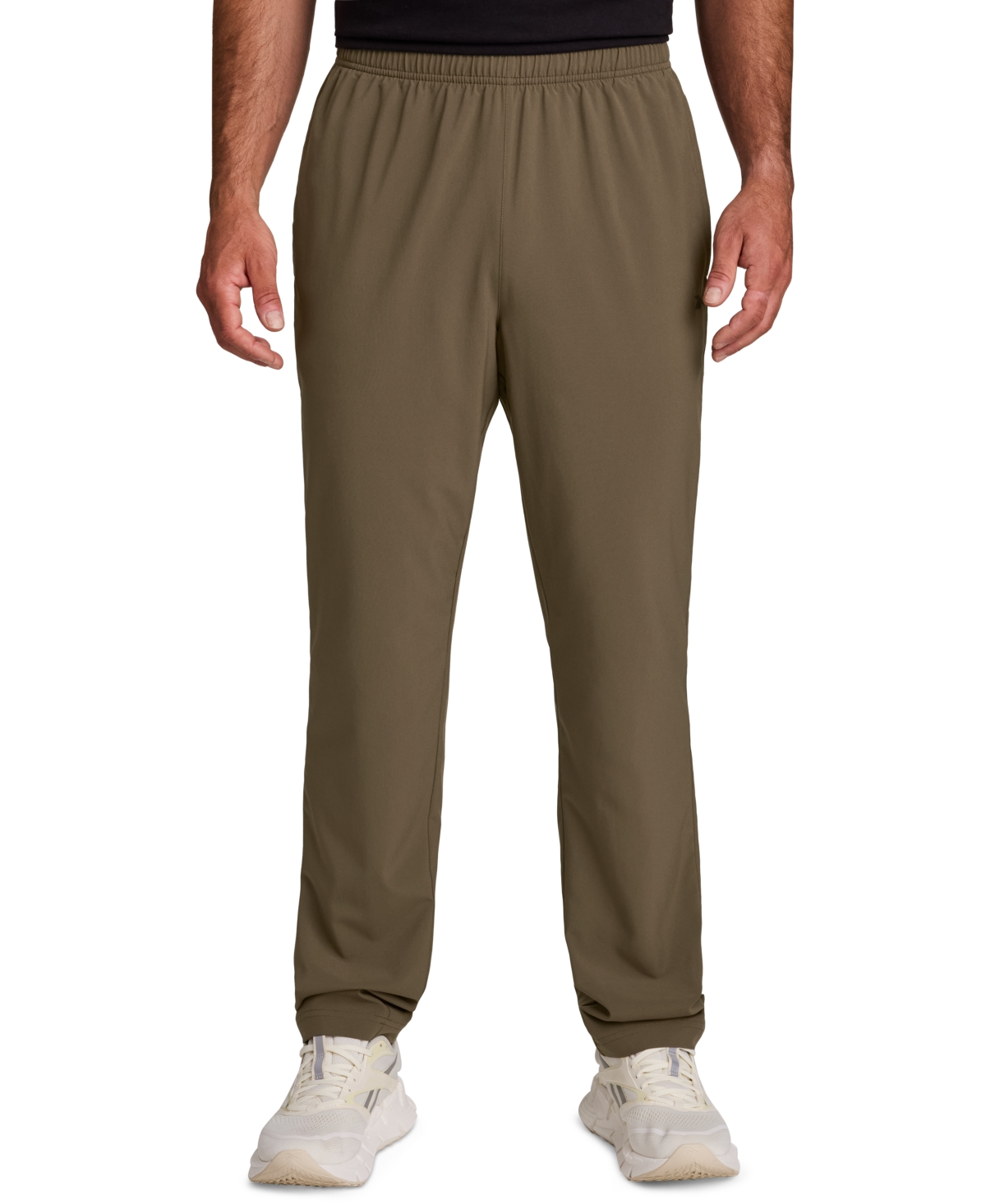 Reebok Men's Regular-Fit Woven Pants - Army Green