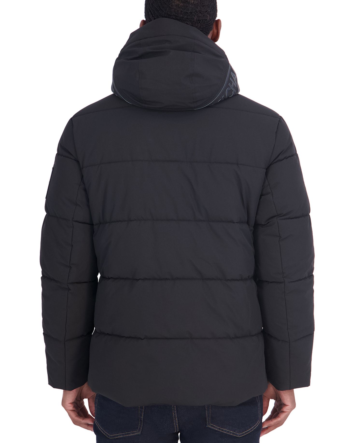 Men's Logo Parka Regular-Fit Jacket