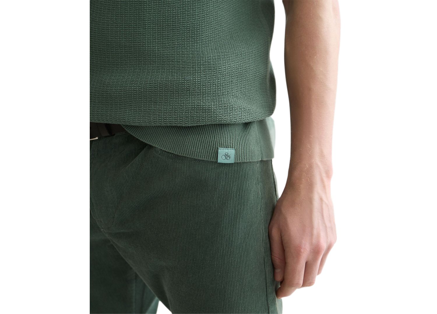 Men's Structured Regular-Fit Knitted Polo Shirt