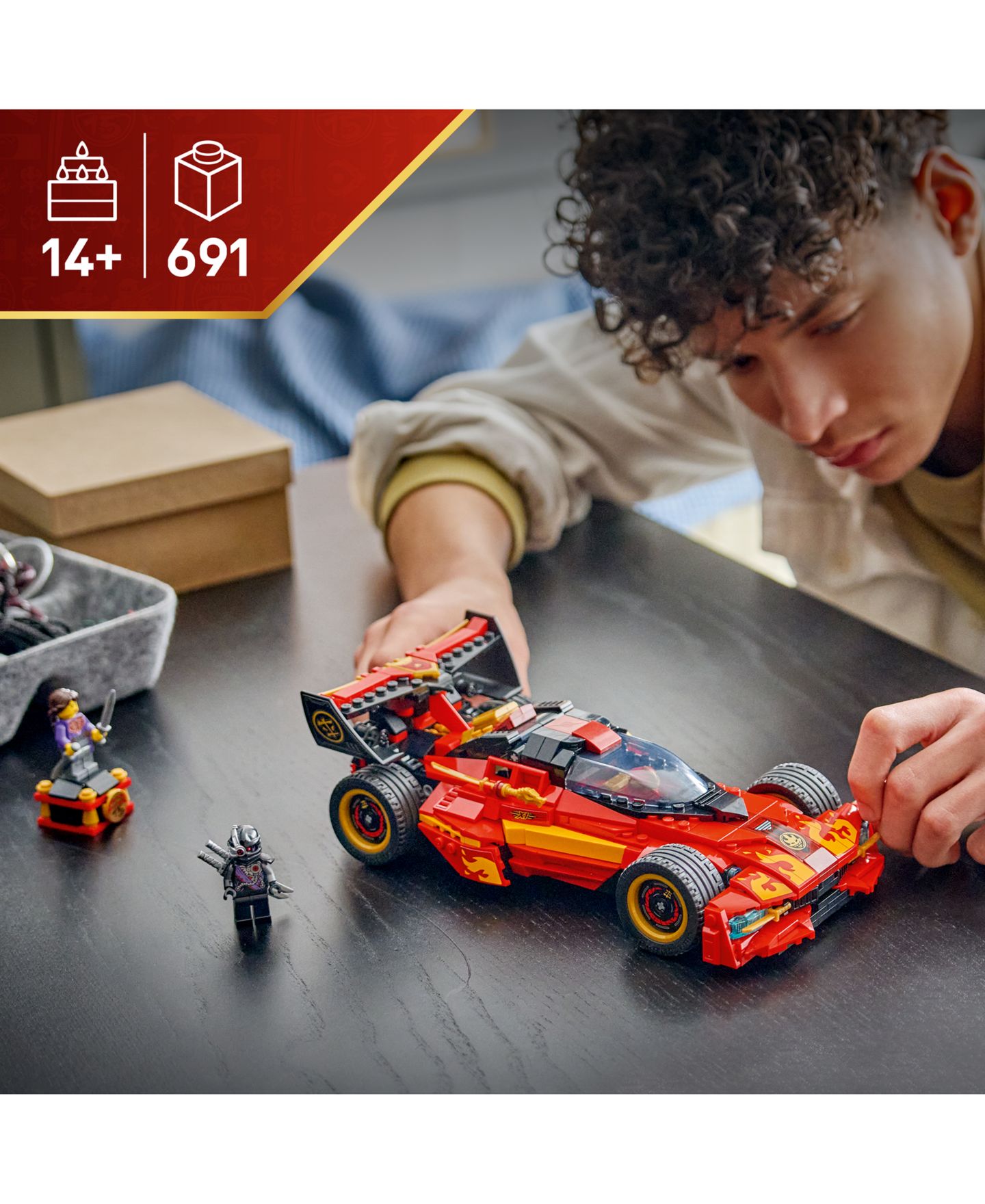 Детские конструкторы LEGO® Ninjago X-1 Ninja Charger 15th Anniversary 71867, 691 Pieces — фото 4