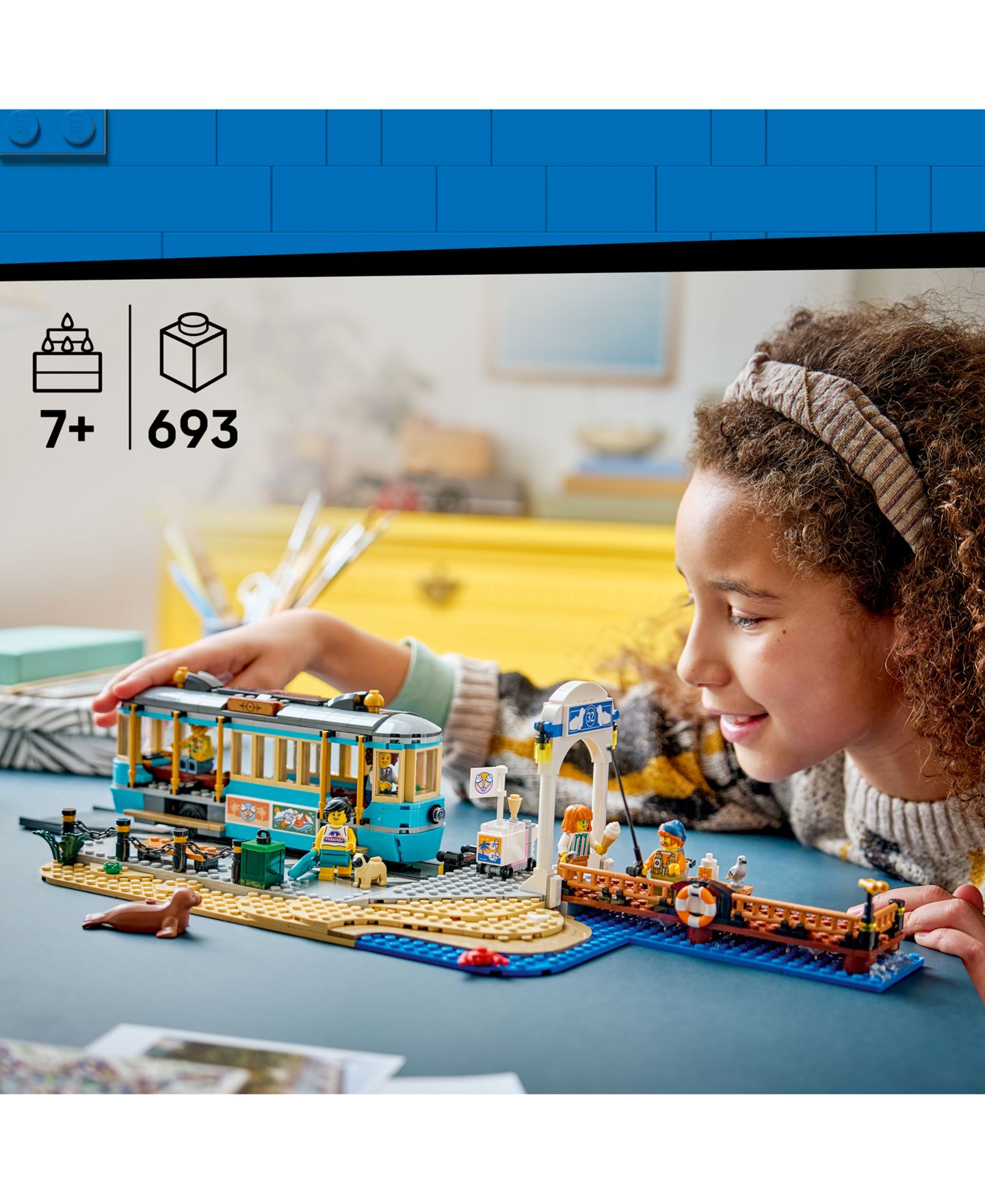 Детские конструкторы LEGO® City Classic Beach Streetcar Toy 60506, 693 Pieces — фото 6