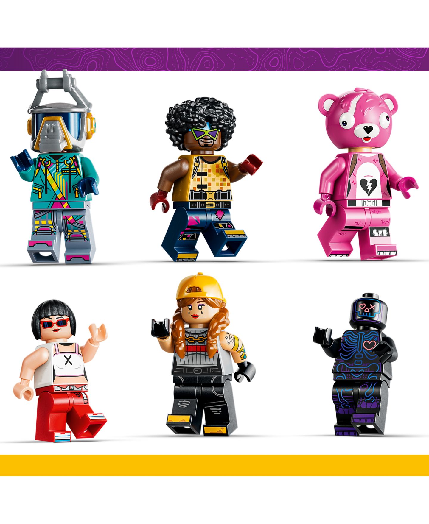 Детские конструкторы LEGO® Fortnite Rave Cave Building Toy 77082, 1963 Pieces — фото 5